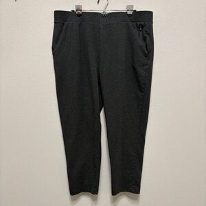 Chico's Zenergy Stretch Ankle Sweatpants - Gray, 16